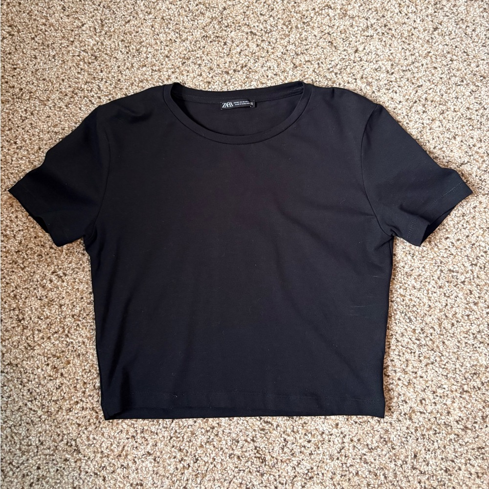 Zara Black Tee